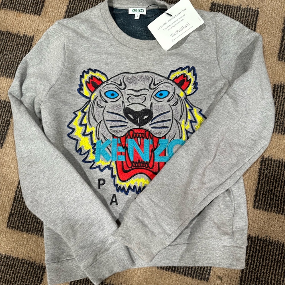 multicolored kenzo sweater 🩷❤️🧡💛💚💙💜